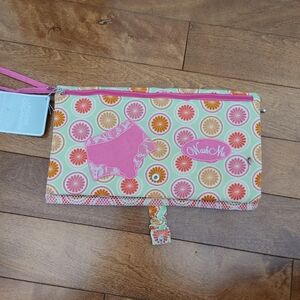 Free  Lingerie Organizer pink and green